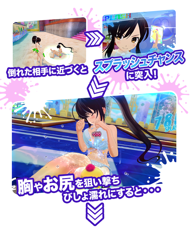 システム｜閃乱カグラ PEACH BEACH SPLASH 公式サイト